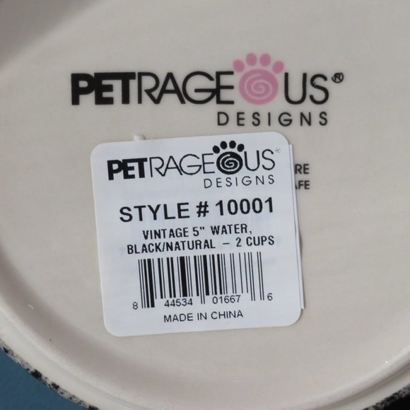 Pet Rage-us Food and Water bowls - Picture 4 of 5